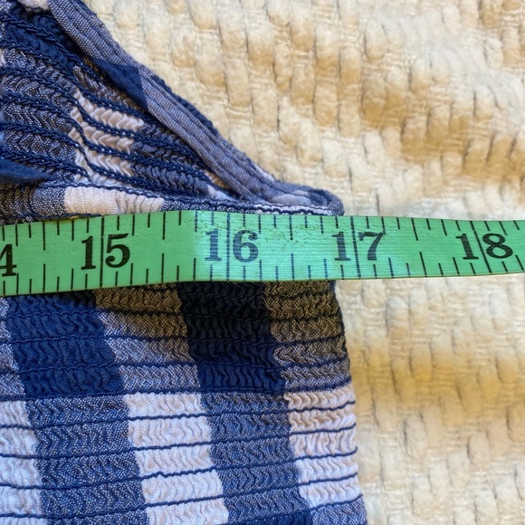 Blue and white gingham midi-dress by Old Navy size XL - Picture 5 of 8